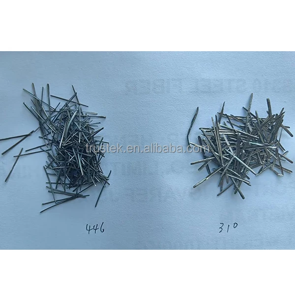 Melt Extracted Stainless Steel Fiber AISI310 0.5*25mm High Temperature Resistant Stainless Steel Fiber