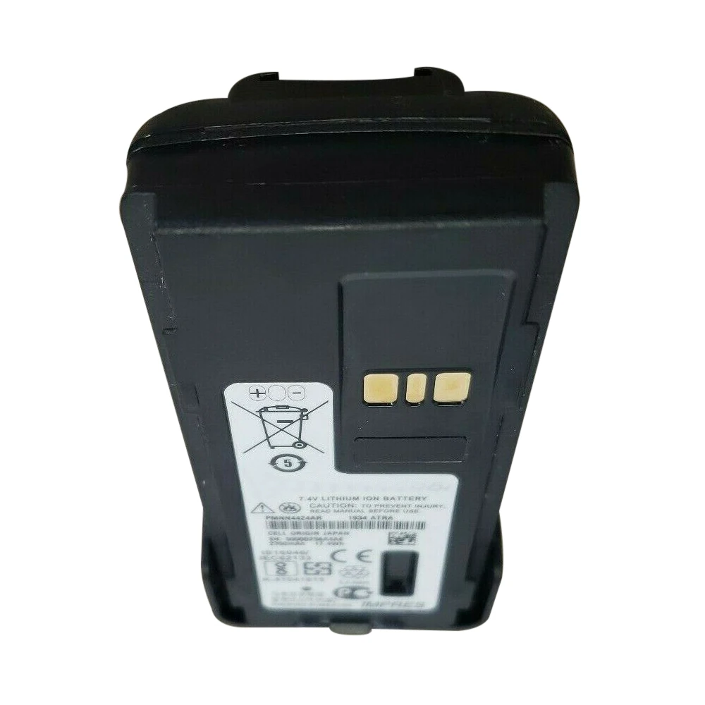 PMNN4424 PMNN4424AR 2350mAh Li-Ion Battery for Motorola Radio APX3000 APX4000 APX1000
