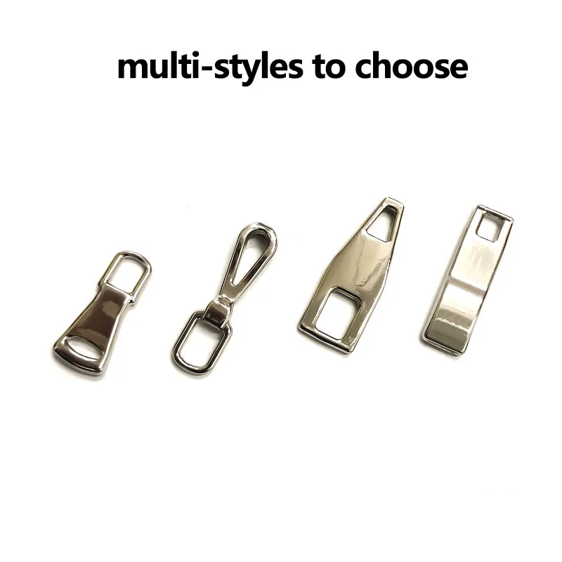 Custom Logo Jacket Zipper Pulls Canada Guangzhou Zip pull 5g Metal Zipper Puller For Bag Handbags Fabric Tactical Zipper Pull