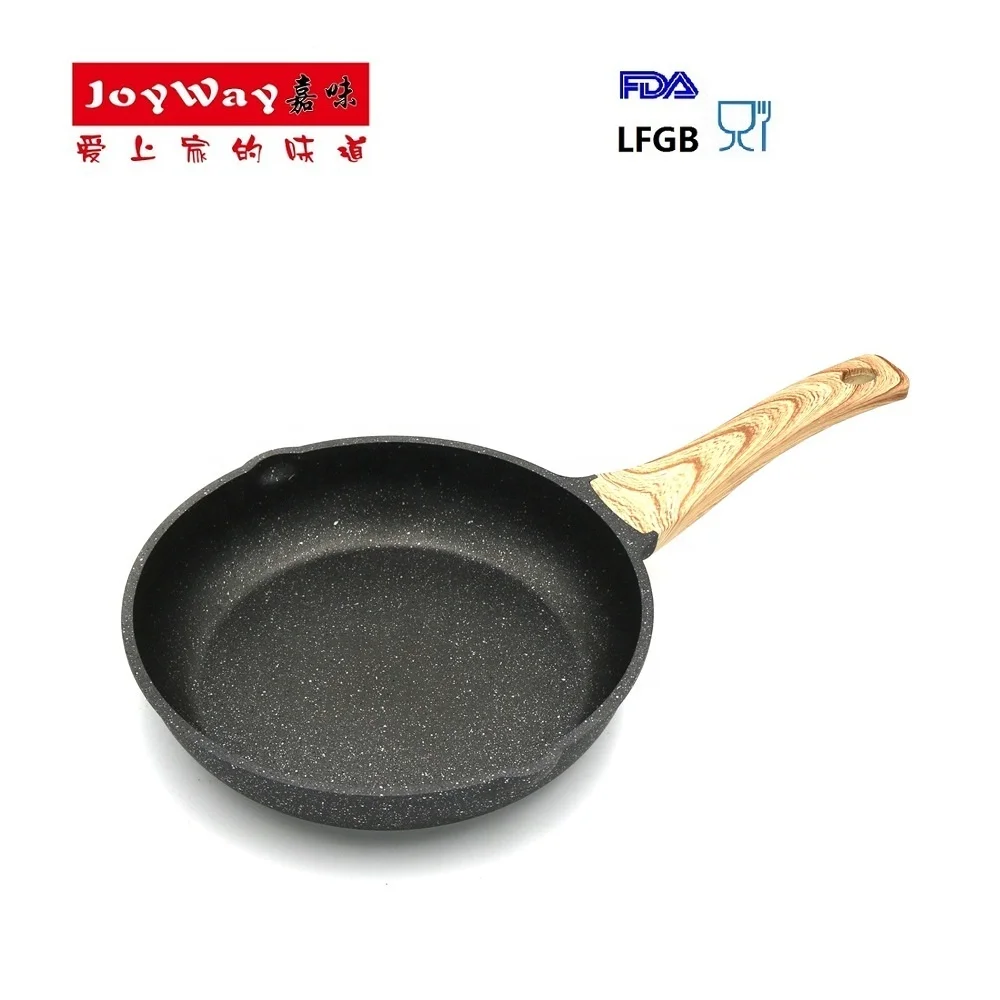 Die cas aluminium fry pan 24cm 28cm ceramic coating fry pan with marble coating