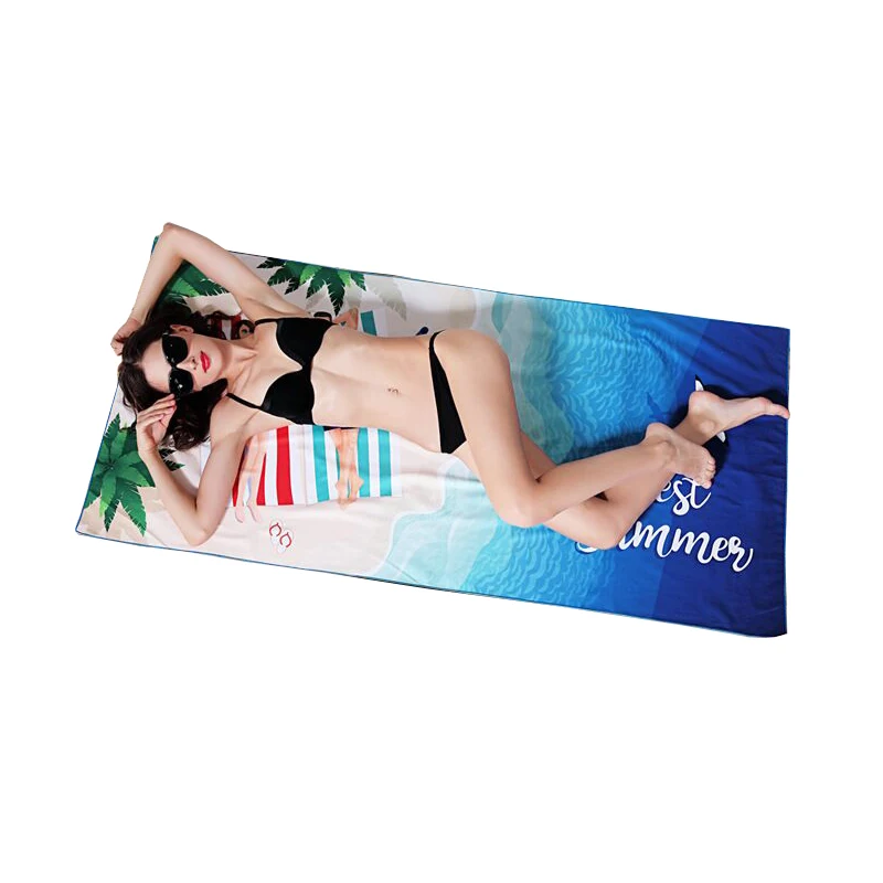 Manufacture BEST SELLING Custom Cute Print Beach Bath Towel For Kids