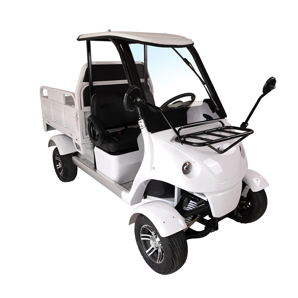 Street Legal off Road Hunting Golf Car 4 Seat Lithium Battery Club Golf Carts Electric Lifted Golf Cart with Rear Cargo Box