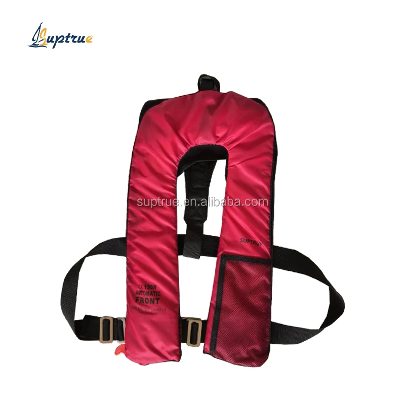 Adult child thin self inflatable life jacket