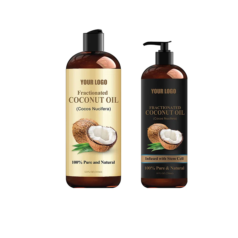 Wholesale High Quality 100% Organic Safe Manufacturing Process Coconut Oil Good For Hair Body