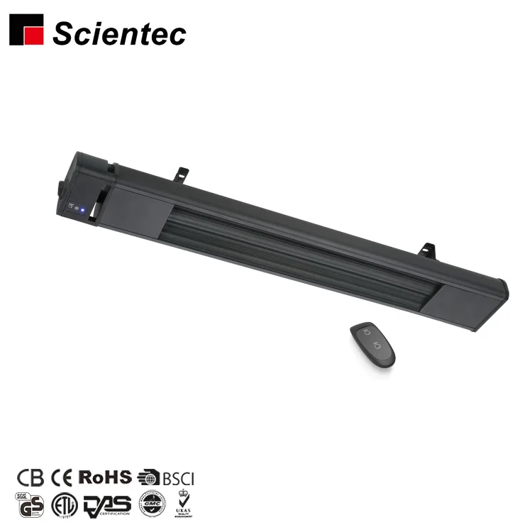 Садовый водонепроницаемый 1500 Вт 1800 Вт 2400 Вт 3200 Вт дальняя инфракрасная алюминиевая панель обогрева Электрический Балконный обогреватель