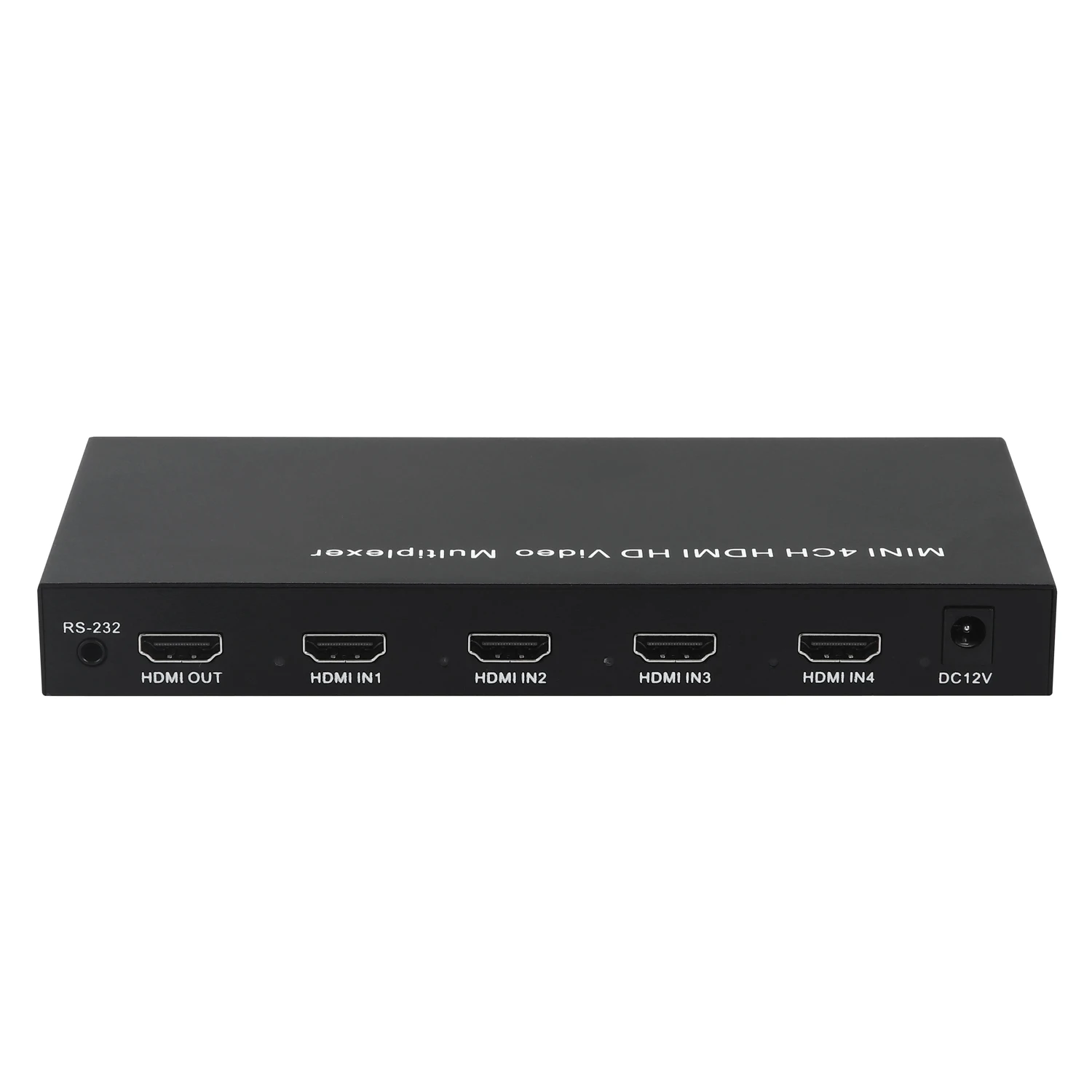 Newest 4 in 1 out Full HD 1080P HD splitter Switch 1080P Full HD Media Player Converter PC Laptop Video IR Control Splitters