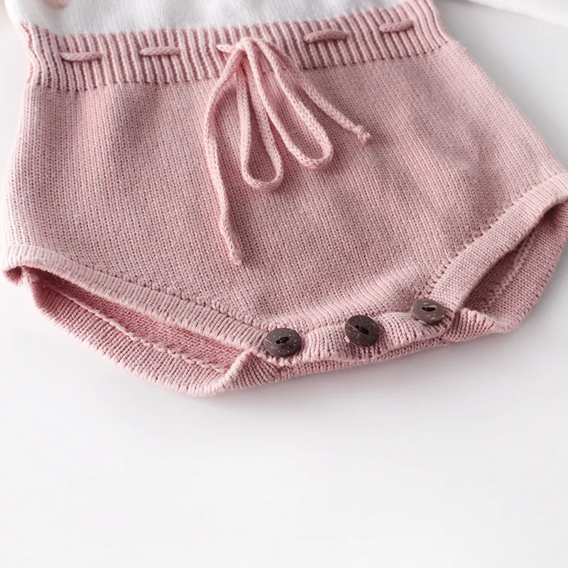 clothes for babies hand embroidered sweater knitting wool conjoined clothing bag used for travel fart ah climb clothes