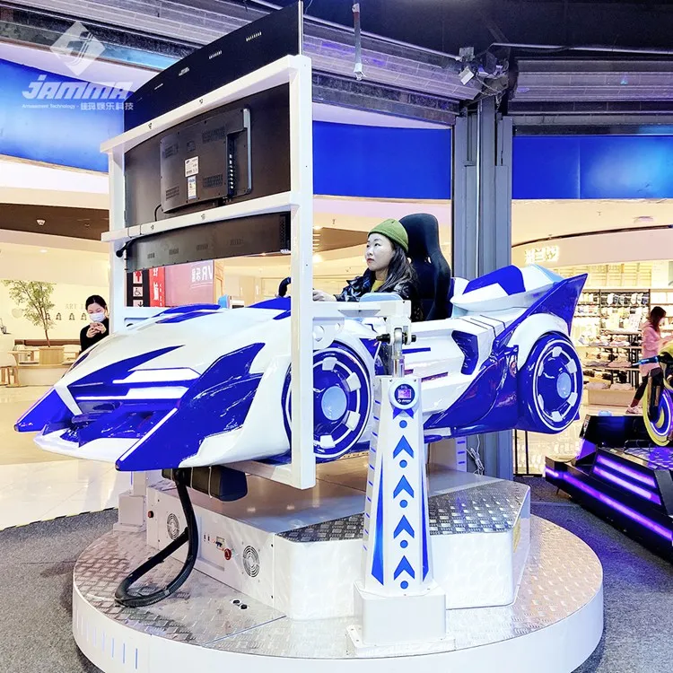 360 VR Flying Car Game Machine Driving Simulator Virtual Reality Racing Simulator