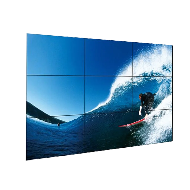 55 inch 3x3 original new IPS lcd Led tv panel 800nits 1080p 4k wall mounted video wall