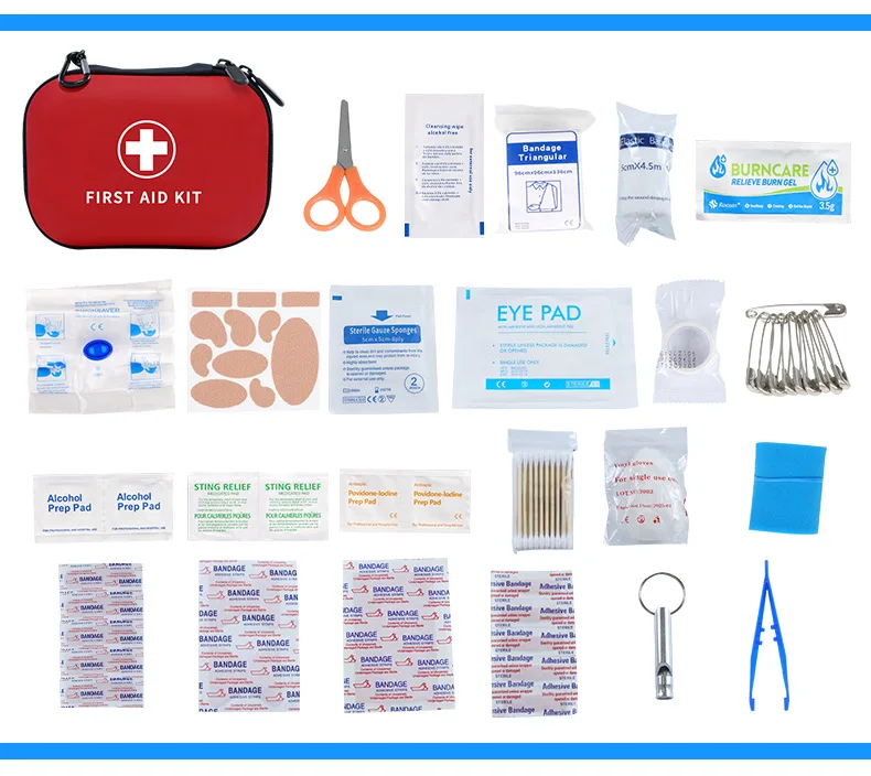 24 Class 115 piece set of emergency kit for outdoor travel camping emergency kit set of emergency rescue kit
