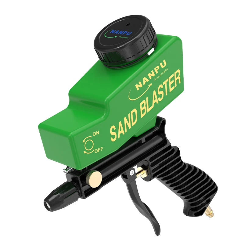 Pneumatic Handheld Portable Red Sandblasting Gun