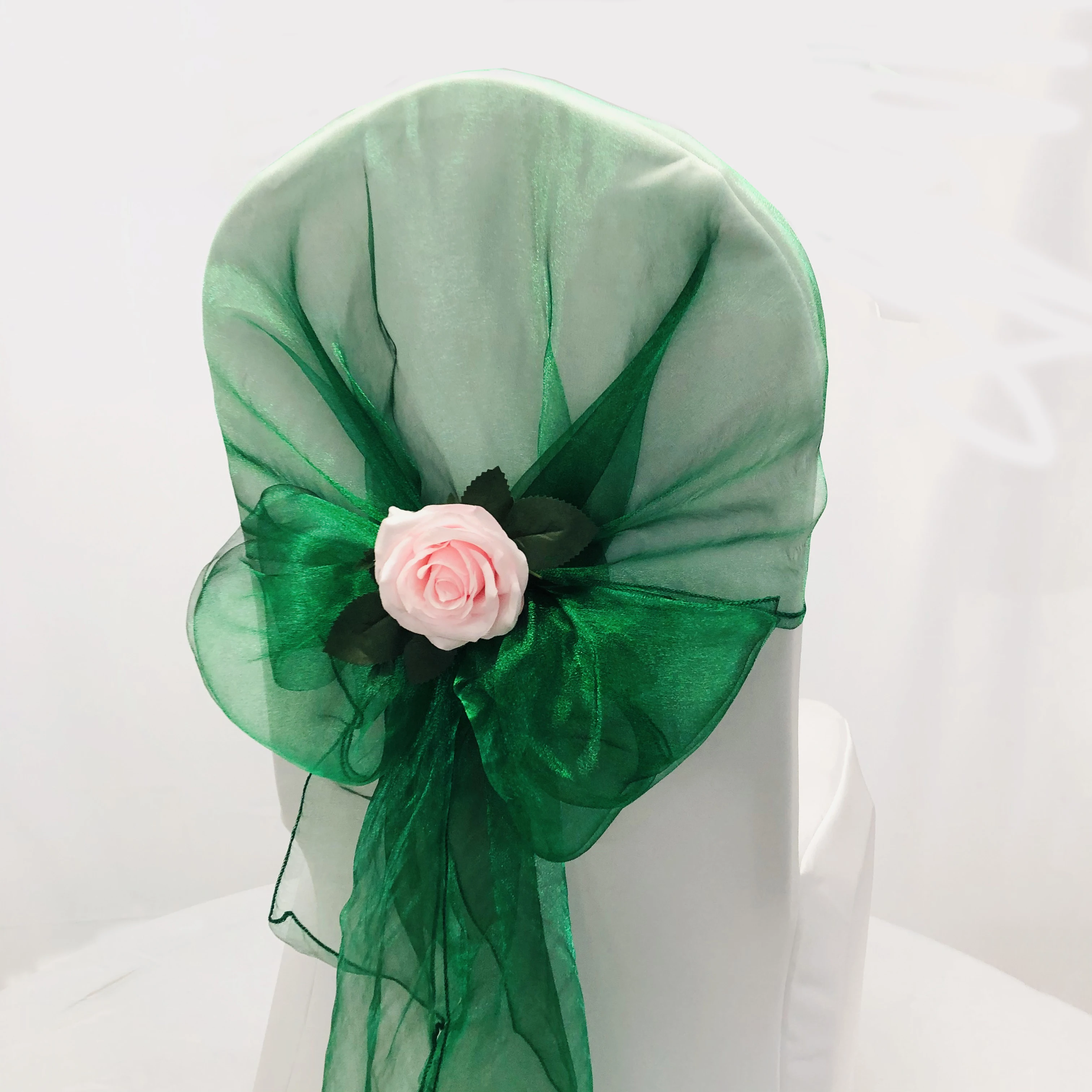 Organza Chair Hood Sashes for Wedding