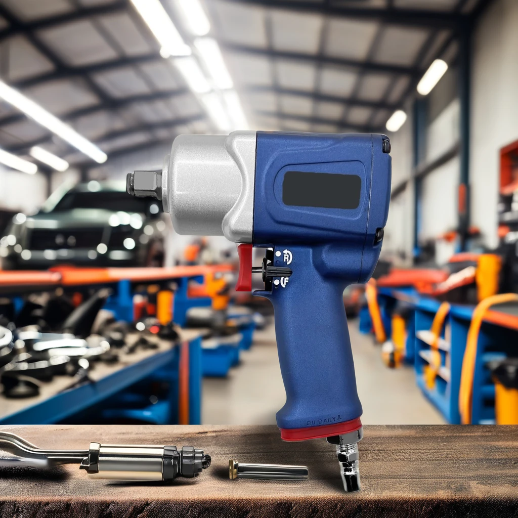 Factory Outlet Price Manufacturer Heavy Duty 1/2 Pneumatic Impact Wrench Tool for Tire Loading and Unloading