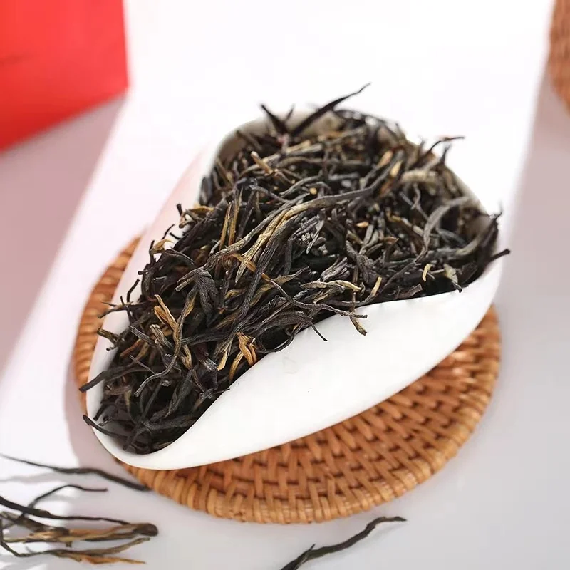 FQ13 Wholesale Factory Supply price negotiable cha High Quality Chinese Big Leaves Yunnan Kung Fu Black Tea Loose Fermented Tea