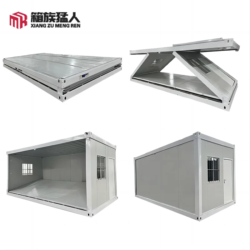 Cheap movable house small prefab folding container house for sale