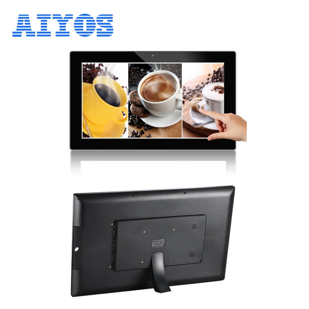 Commercial use  21.5 inch tablet android 11 system 2+32GB/4+64GB wifi digital touch screen LCD digital signage for advertising