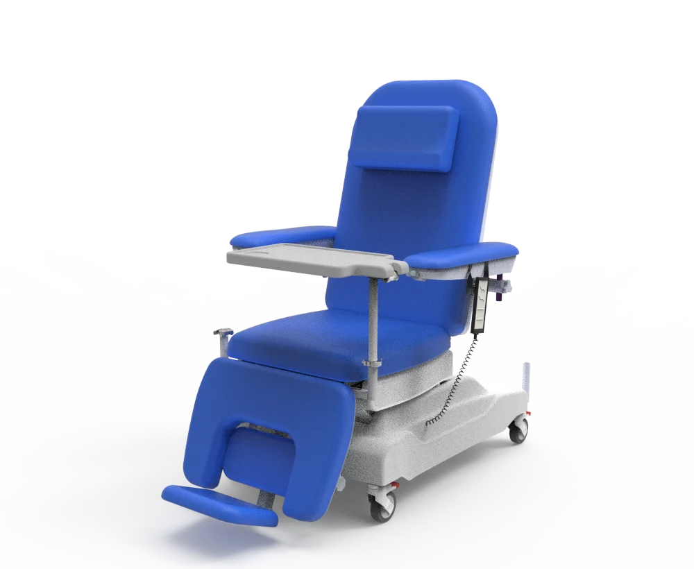 Passion new style 4 motors electric hemodialysis dialysis chair with relaxing position