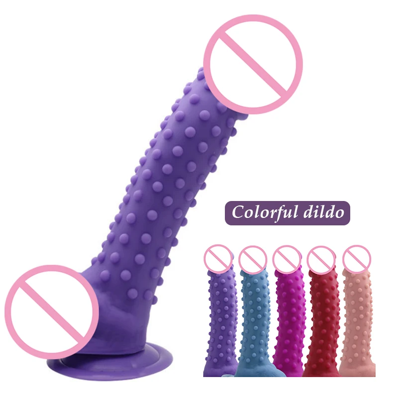
Silicon Dildo Sex Toys Penis Man Dildos For Women With Powerful Suction Cup for Woman Masturbation Vagina Pussy Stimulator 