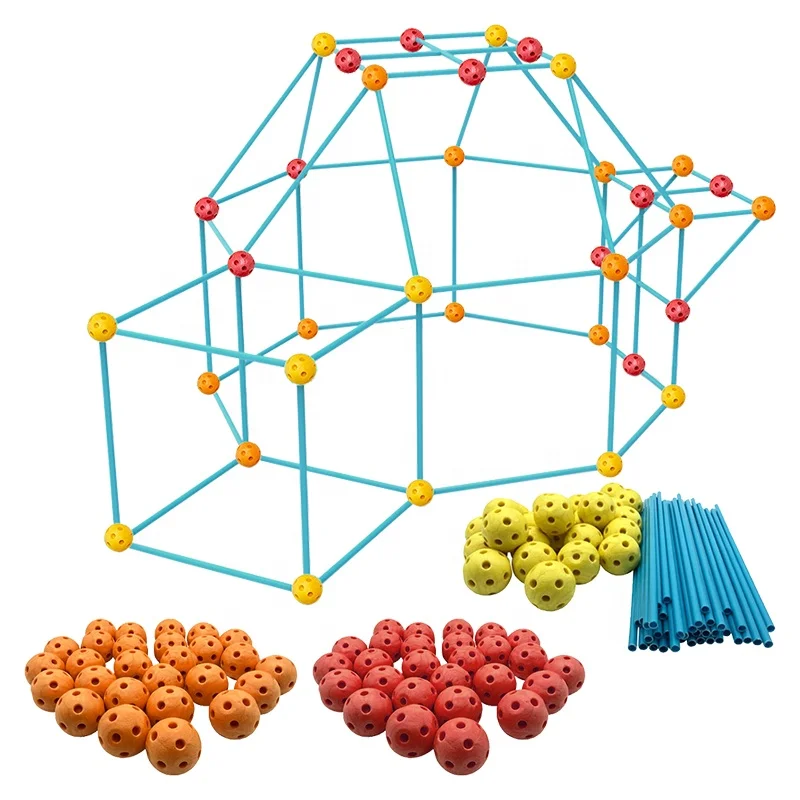 Outdoor Kids Toys Ultimate Air Fort Builder Kids Crazy Fort Building Set on Sale