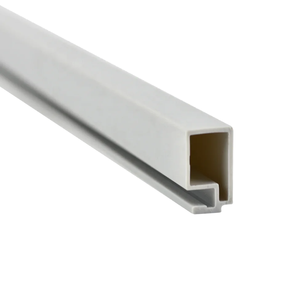 Plastic extrusion profile for screen window frame