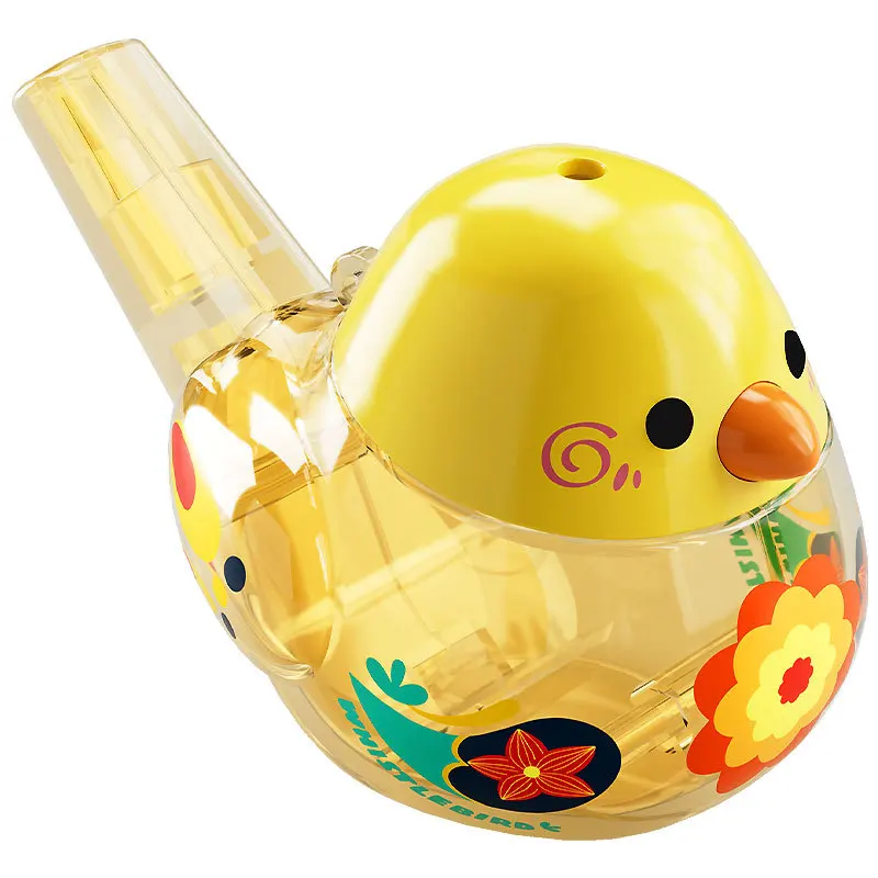 Kids Water Bird Whistle Toy Funny ABS Material Colorful Small Musical Instrument Toys for Birthdays Gift