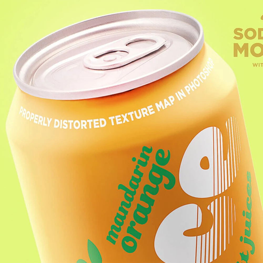 Empty Aluminum Cans Can Be Customized Beverage Sleek Cans 330Ml