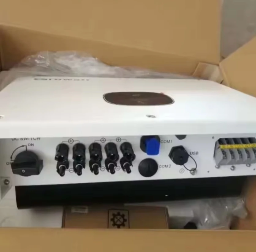 Европейская версия Growatt MAC 50 ~ 70ktl3x50 кВт инвертор 3 MPPTS на сетке трехфазный фотоэлектрический преобразователь солнечной энергии