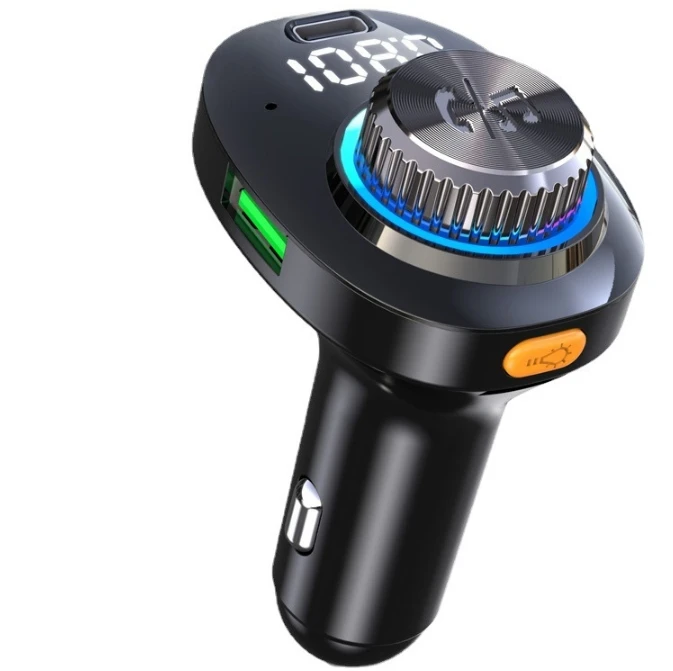 Новый тренд 3 в 1 USB автомобильное зарядное устройство QC 30. PD быстрое с поддержкой BT Call Mp3 плеер