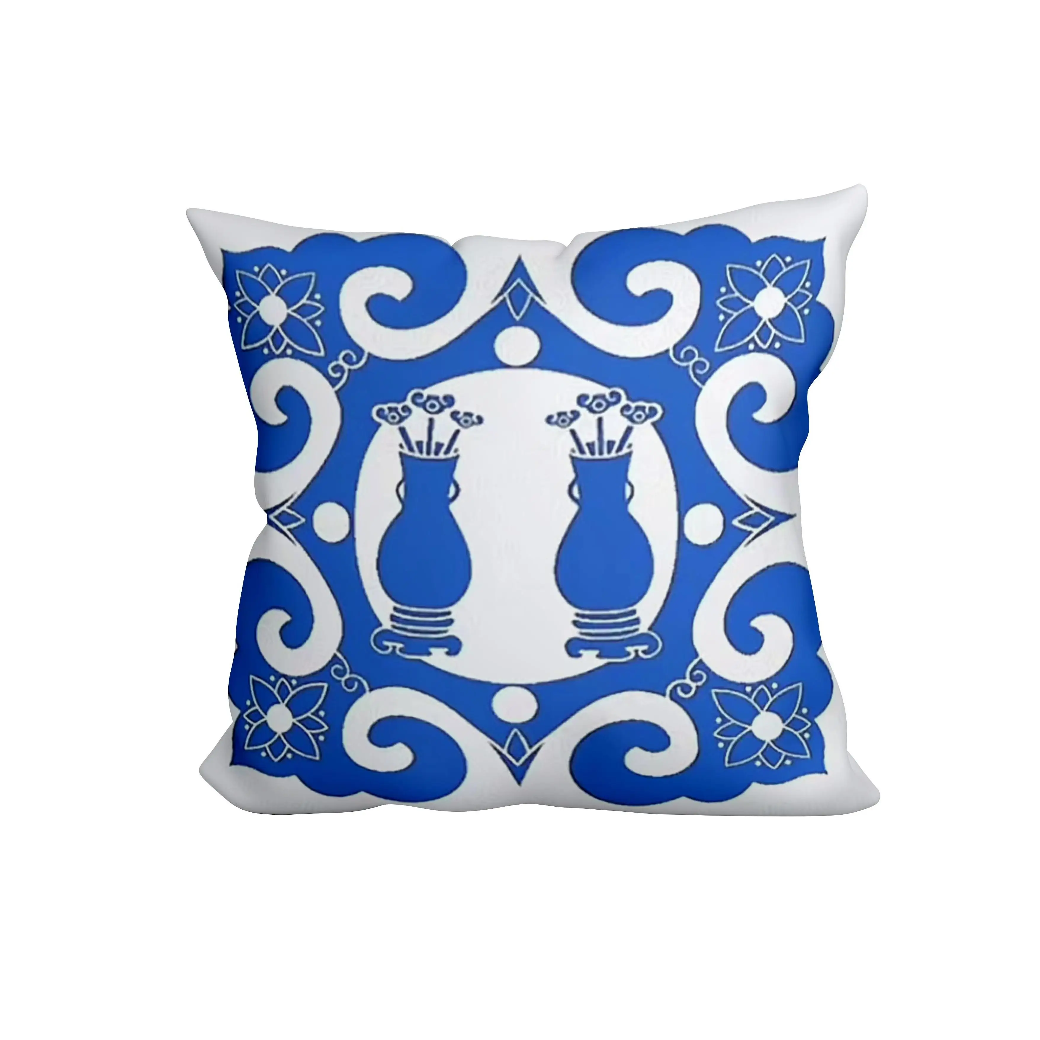 Custom Cushion Cases Soft Geometric 100% Polyester  Polyester Cotton Anti-Bacteria Air-permeable pillowcase