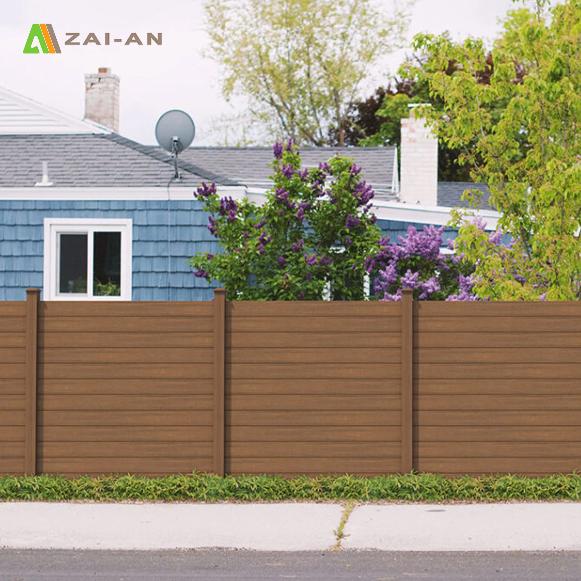 Wholesale install quickly cerca para quintal vinyl pvc fence panels for safety