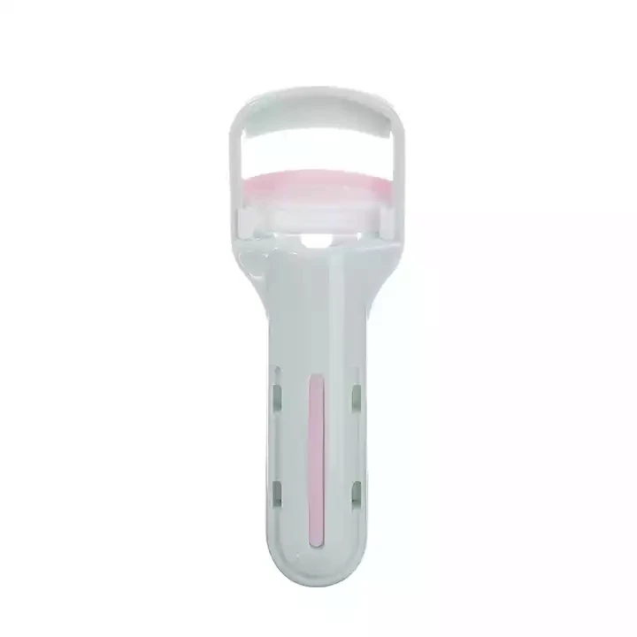 Biumart Makeup Tools Eyelash Curler Portable Press Type Eyelash Curler Not Pinch Eyelid Lash Curl Lasting False Eyelash Clip