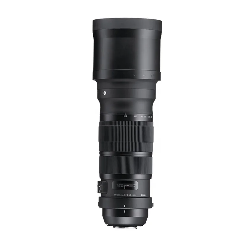 DF Wholesale Original Zoomlens 120-300mm f/2.8 DG OS HSM Sports Professional Used Camera Lens for Nikon Canon-Sony
