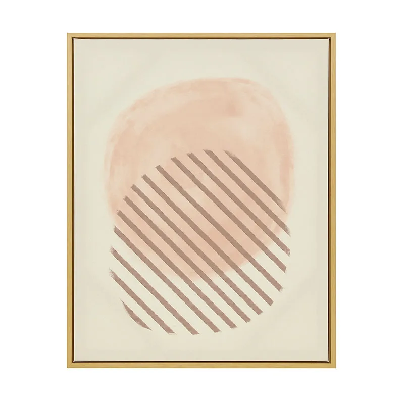 Minimalist Design Framed Wall Art Canvas Digital Printing Still Life Paintings