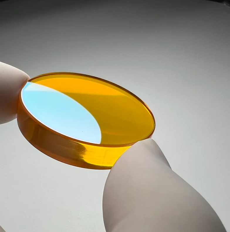 Coated 1064nm IR dual AR high transmittance JGS1 quartz glass collimated meniscus lens laser cutting lens combination lens znse