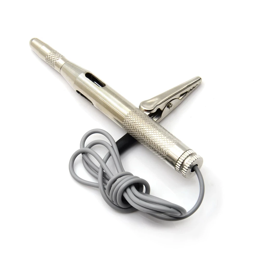 
New DC 6V 12V 24V searchlight system test searchlight automotive lighting circuit tester lamp voltage test pen tester copper 