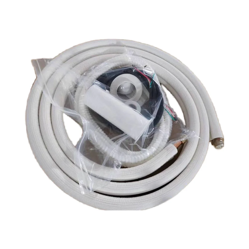 Insulated copper pipe connecting wire wrapping band for split air conditioner pipe kit