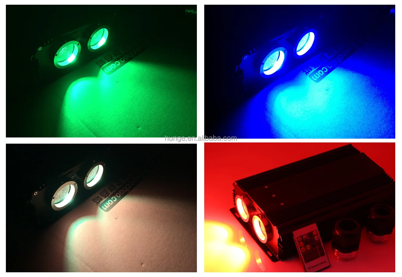 Remote Control 60W Color Changing RGB Wireless Custom Residential LED Fiber Optical Starry Sky Lighting