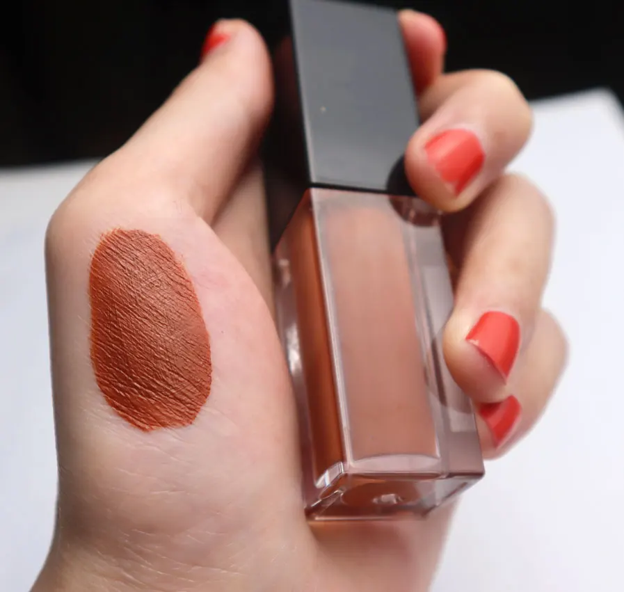 private label low moq matte waterproof liquid nude cosmetic natural lipstick