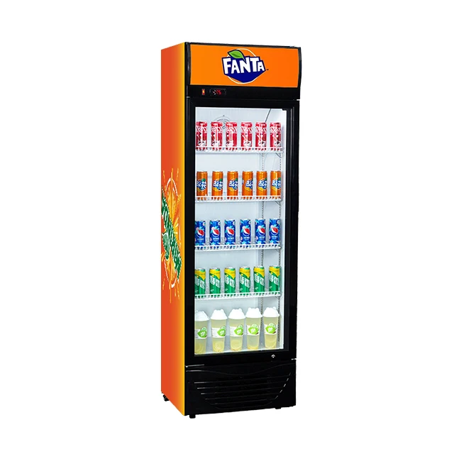 CE new design beverage display freezer pepsi cooler refrigerator
