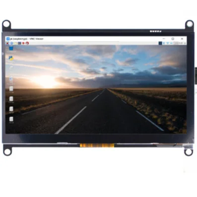 Standard capacitive Touch Panel glass 7 inch 1024*600 tft lcd raspberry pie display  for Smart Home Automation System