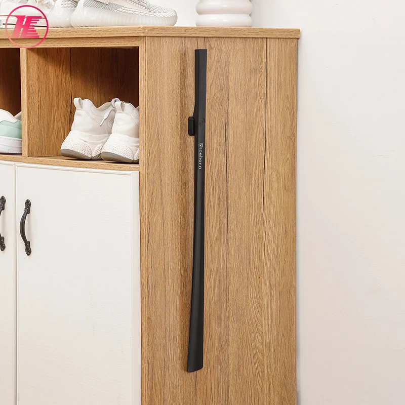 Colorful Round Head Long Shoehorn,Men Women Shoe Lifter Help Wear Shoes/boots Plastic Shoe Horn