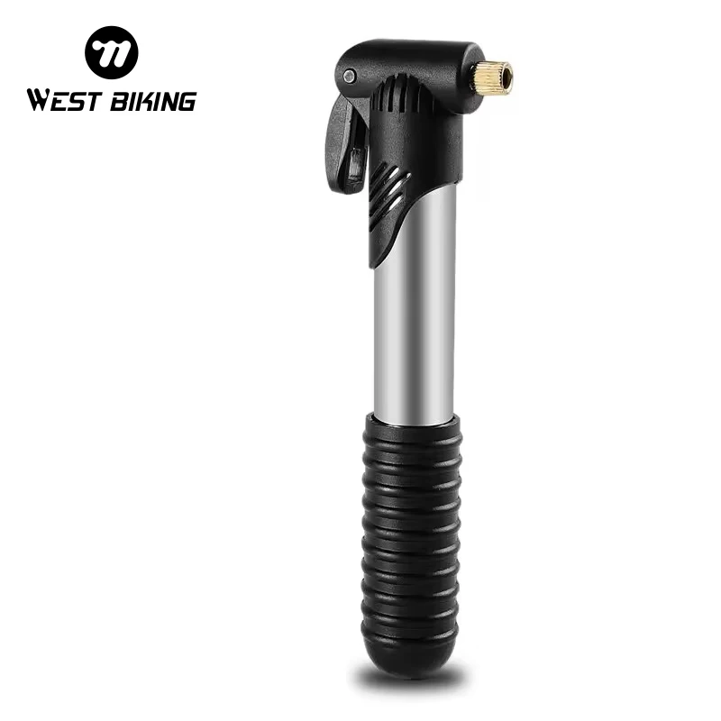 WEST BIKING Portable MTB Mountain Road Bike Tire Air Cycling Inflator Cycling Mini Pump Portable Bicycle Air Hand Tyre Pump