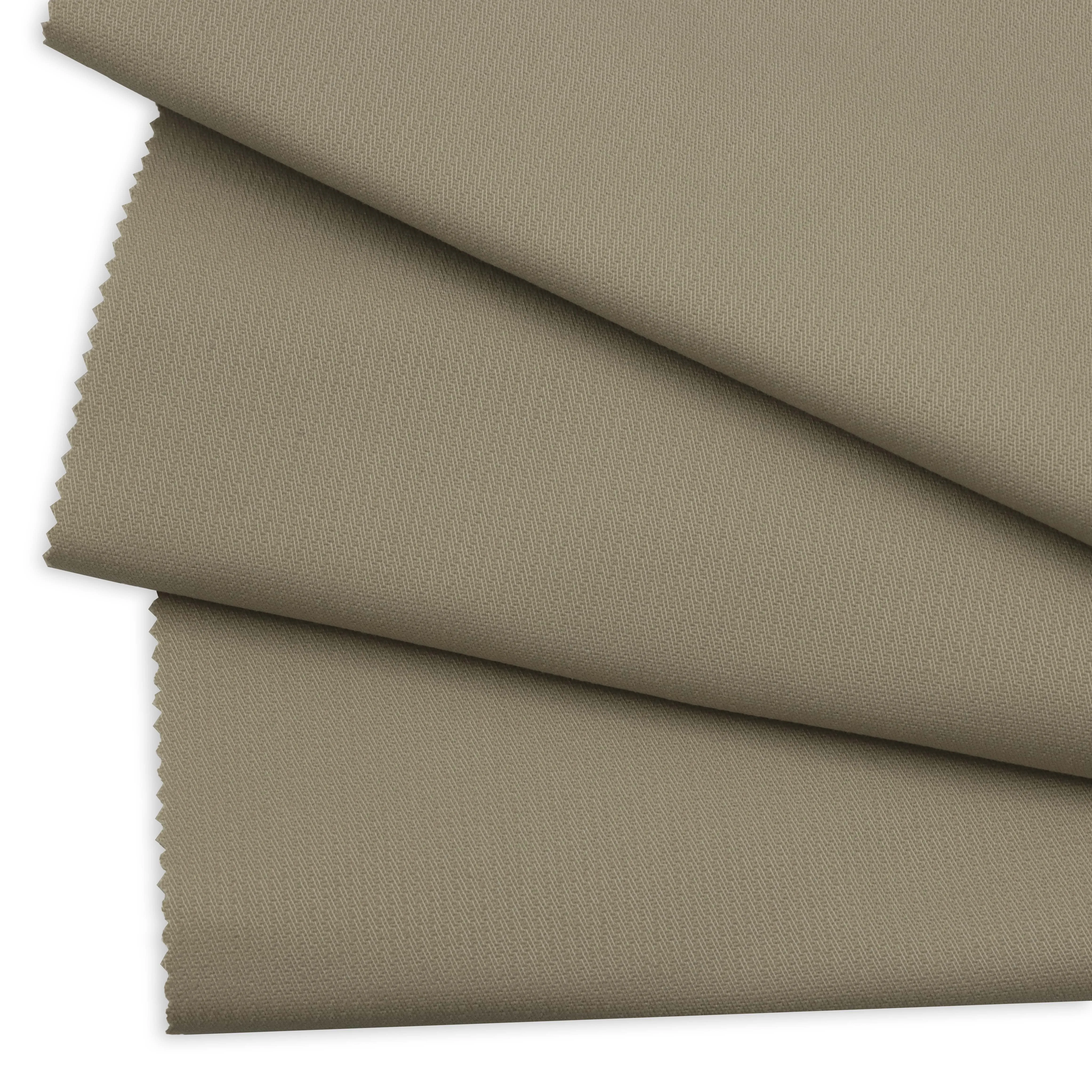 Carbon Grinding Jacquard Dyed Cotton Fabric For Pants Stretch Chino Cotton Fabric