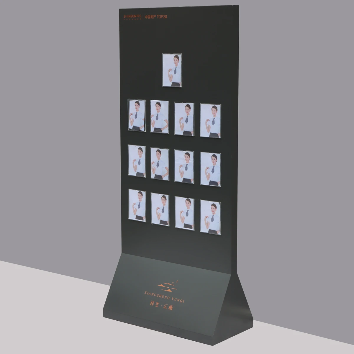 Exterior real estate building parking signage large freestanding parking sign