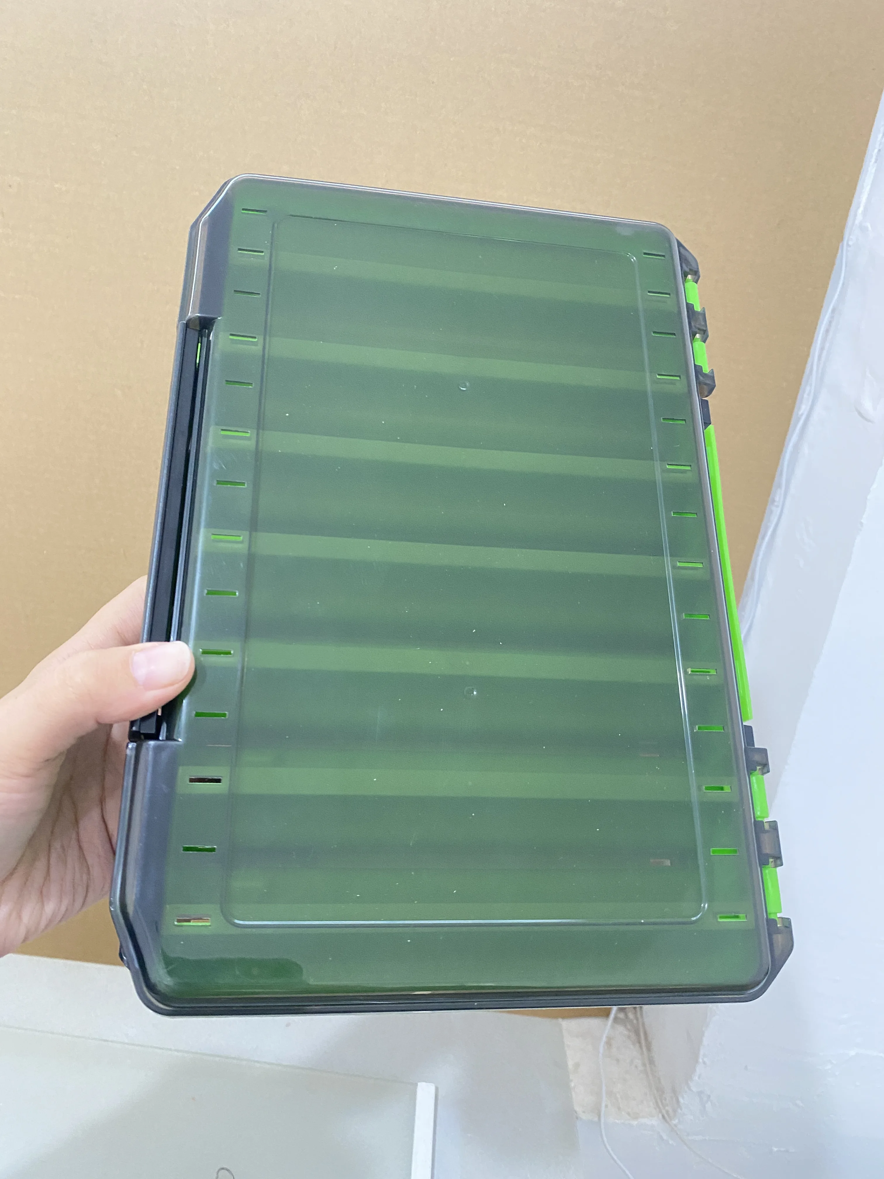 Tackle box Reversible Lure Case High Strength Fishing Tackle Accessory Boxes bait  lure BOX