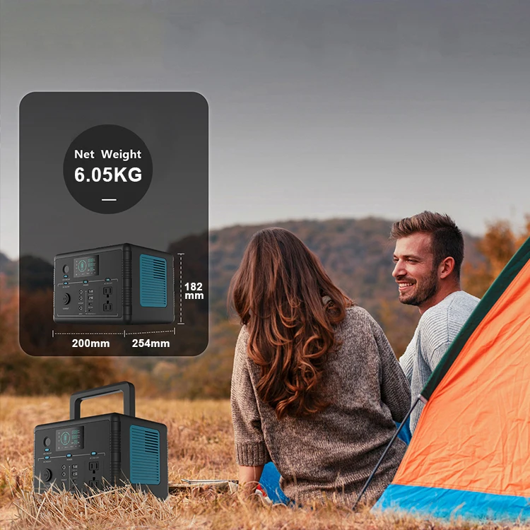 Portable Outdoor Solar Energy System Mobile Emergency Energy 500w High Power Solar Charging Generator