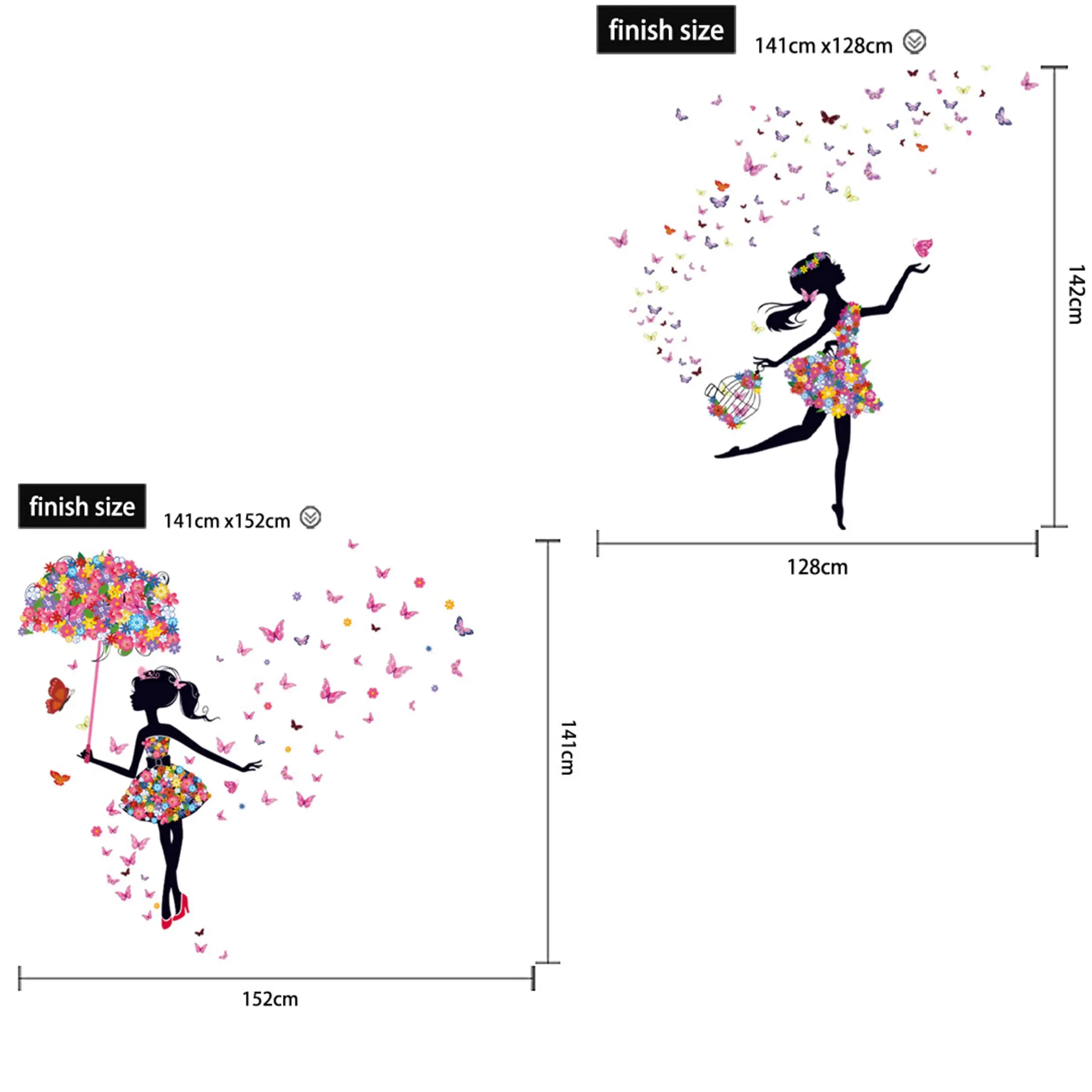 Новые креативные настенные наклейки водонепроницаемые съемные Стикеры для украшения гостиной спальни