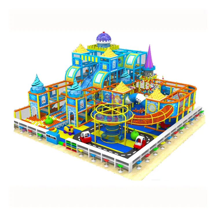 Commercial Amusement Park School Soft Play Indoor Playground Equipment Kids