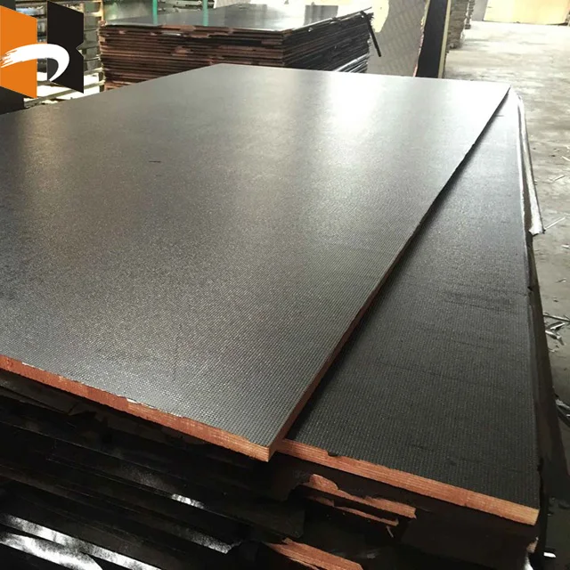 12mm Laminated Film Faced Plywood Sheet Anti-Slip Film Faced Plywood Board