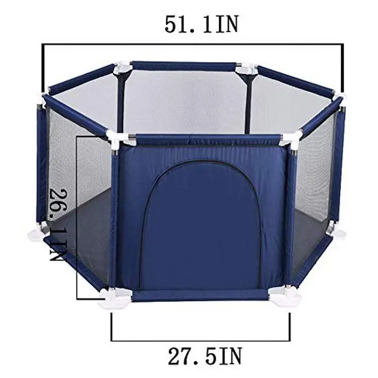 Baby foldable playpen children indoor playpen fence